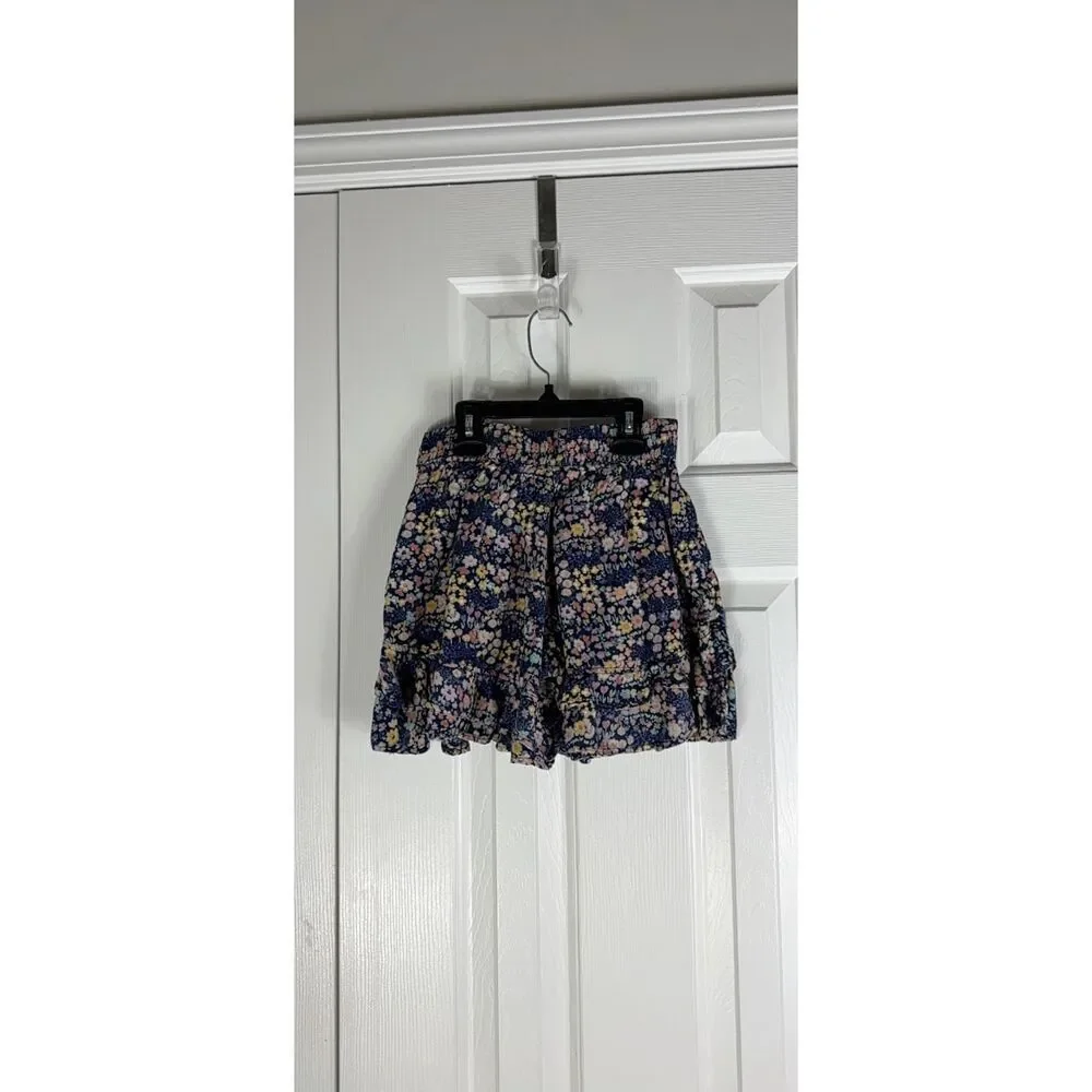 Peek Girls Floral Shorts Size L 10